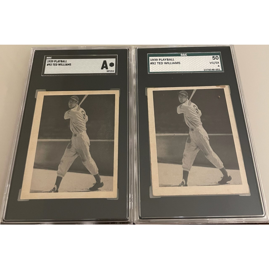 Ted Williams rookie card