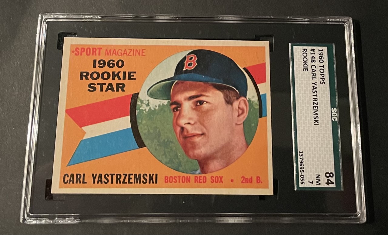 Carl Yastrzemski rookie card