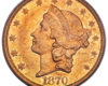 1870 Carson City $20 Gold Double Eagle