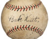 Babe Ruth signed baseball