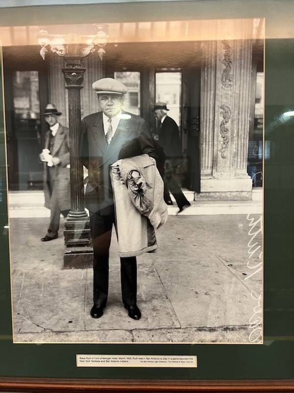 Babe Ruth Menger Hotel photo